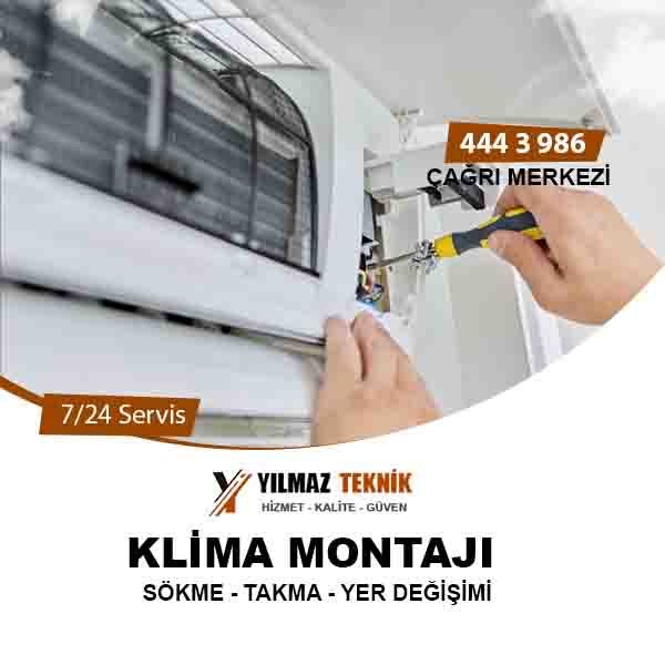 Klima Montaj Yapılıyor